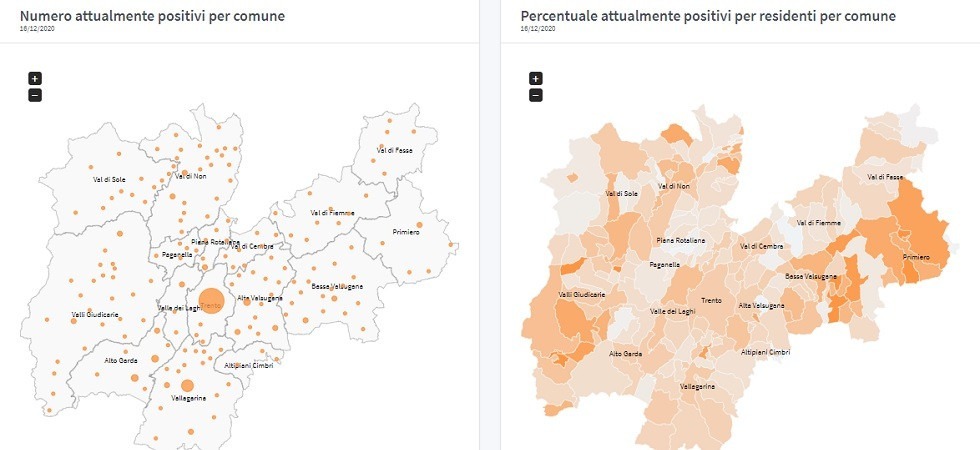 Coronavirus in Trentino, 15 positivi a Riva del Garda e 13 casi ad Arco